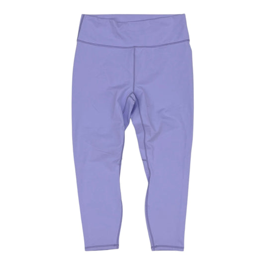 Athletic Leggings By Fabletics In Purple, Size:Xl