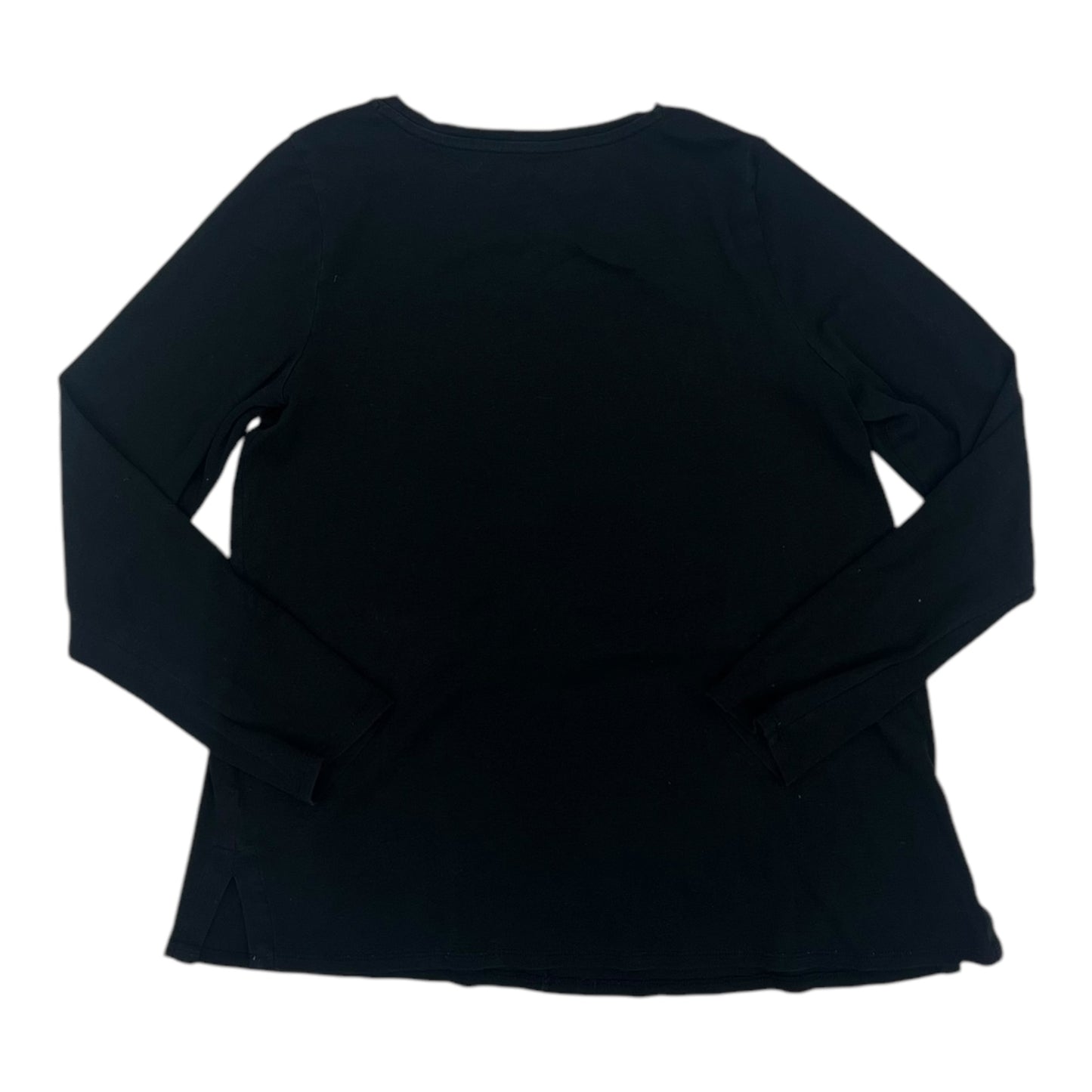 Top Ls Basic By J. Jill In Black, Size:M