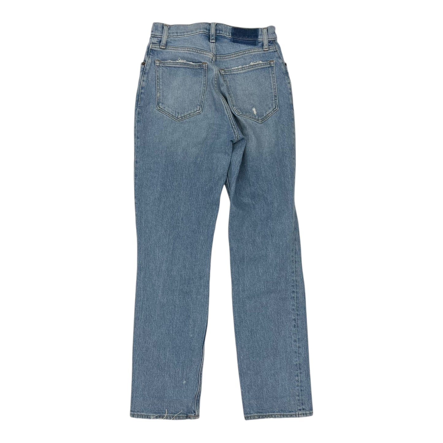 Jeans Straight By Abercrombie And Fitch In Blue Denim, Size:2