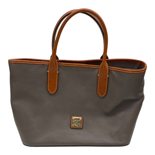 Handbag Designer By Dooney And Bourke In Taupe, Size:Medium