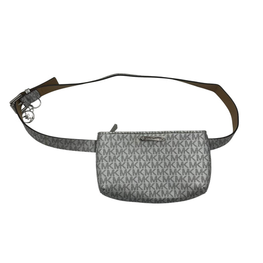 Belt Bag Designer By Michael Kors In Silver, Size:Medium