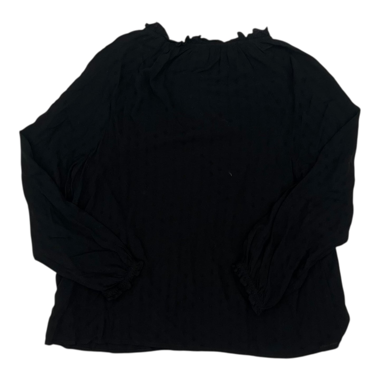 Blouse Ls By Old Navy In Black, Size:S