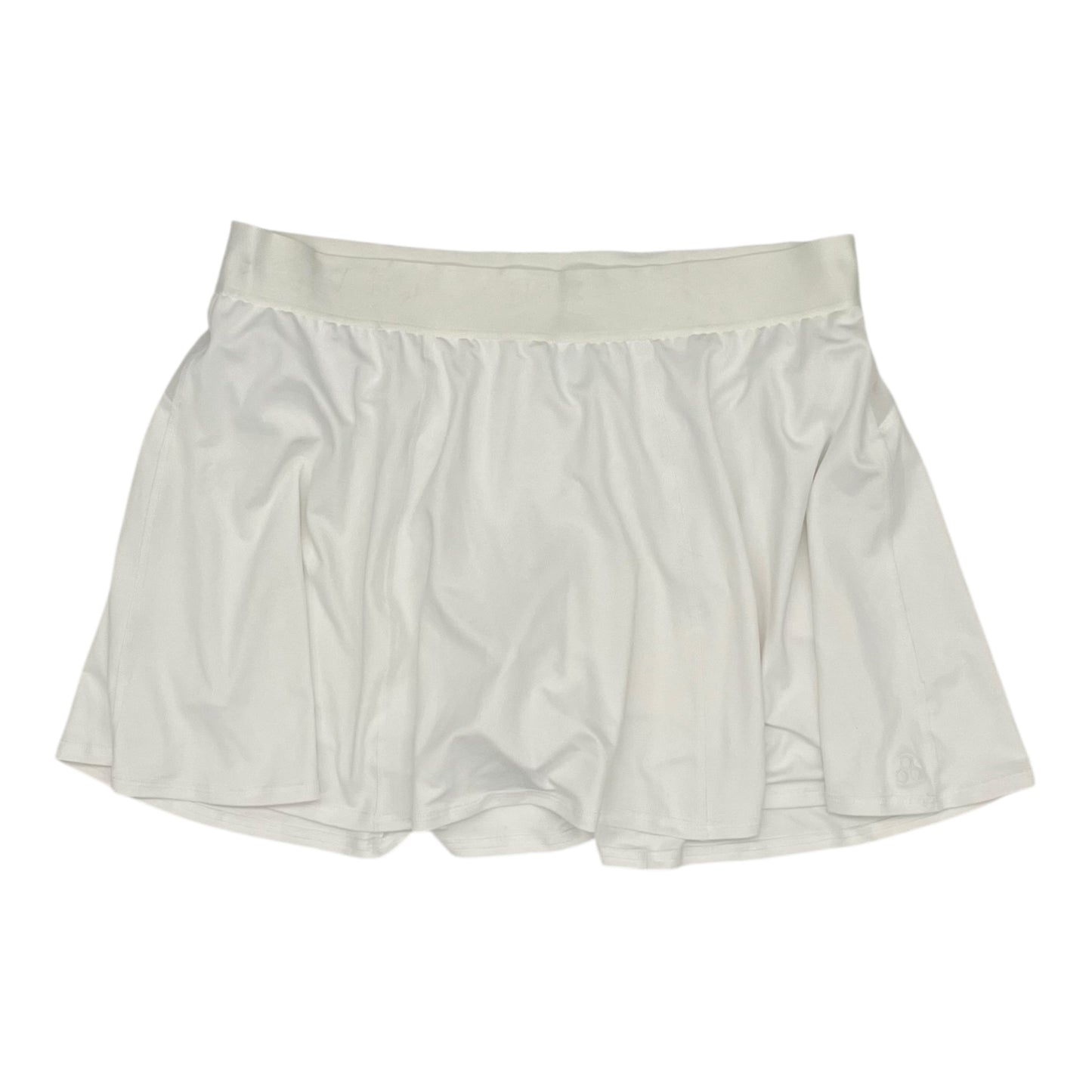 Athletic Skort By Tek Gear In White, Size:1X