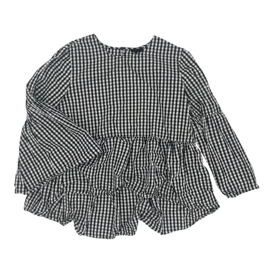 Top Ls By Who What Wear In Black & White, Size:Xl