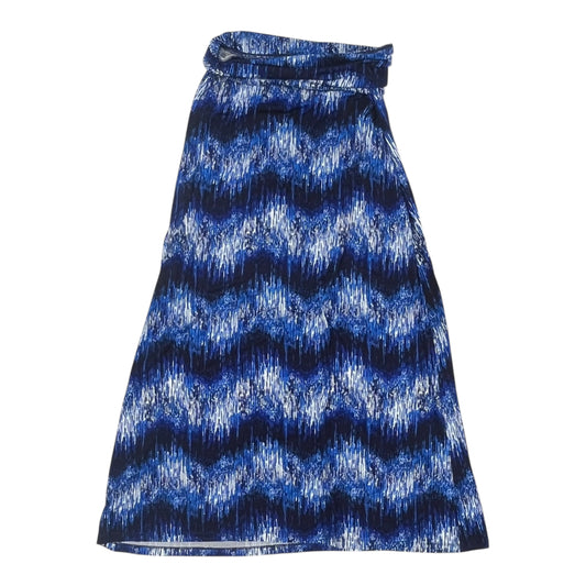 Skirt Maxi By Cynthia Rowley In Blue, Size:M