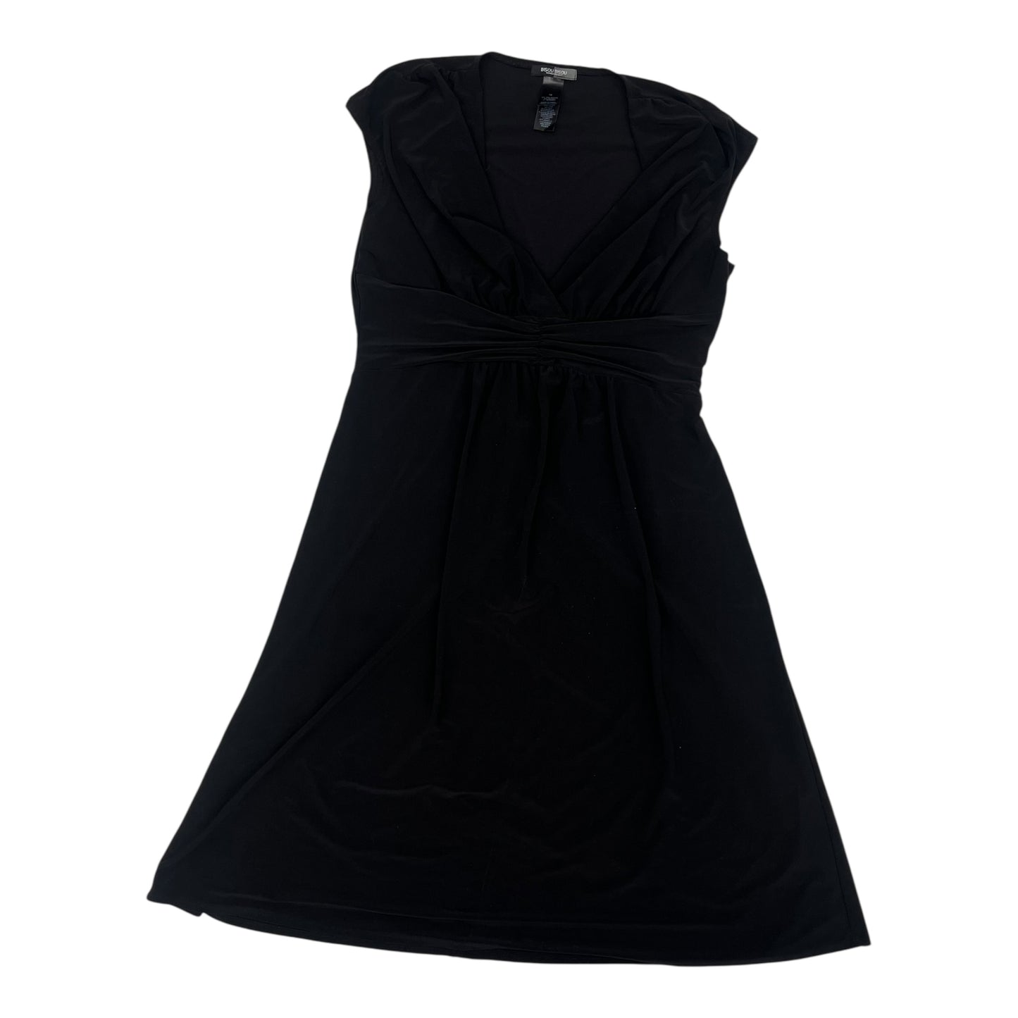Dress Party Midi By Bisou Bisou In Black, Size:14