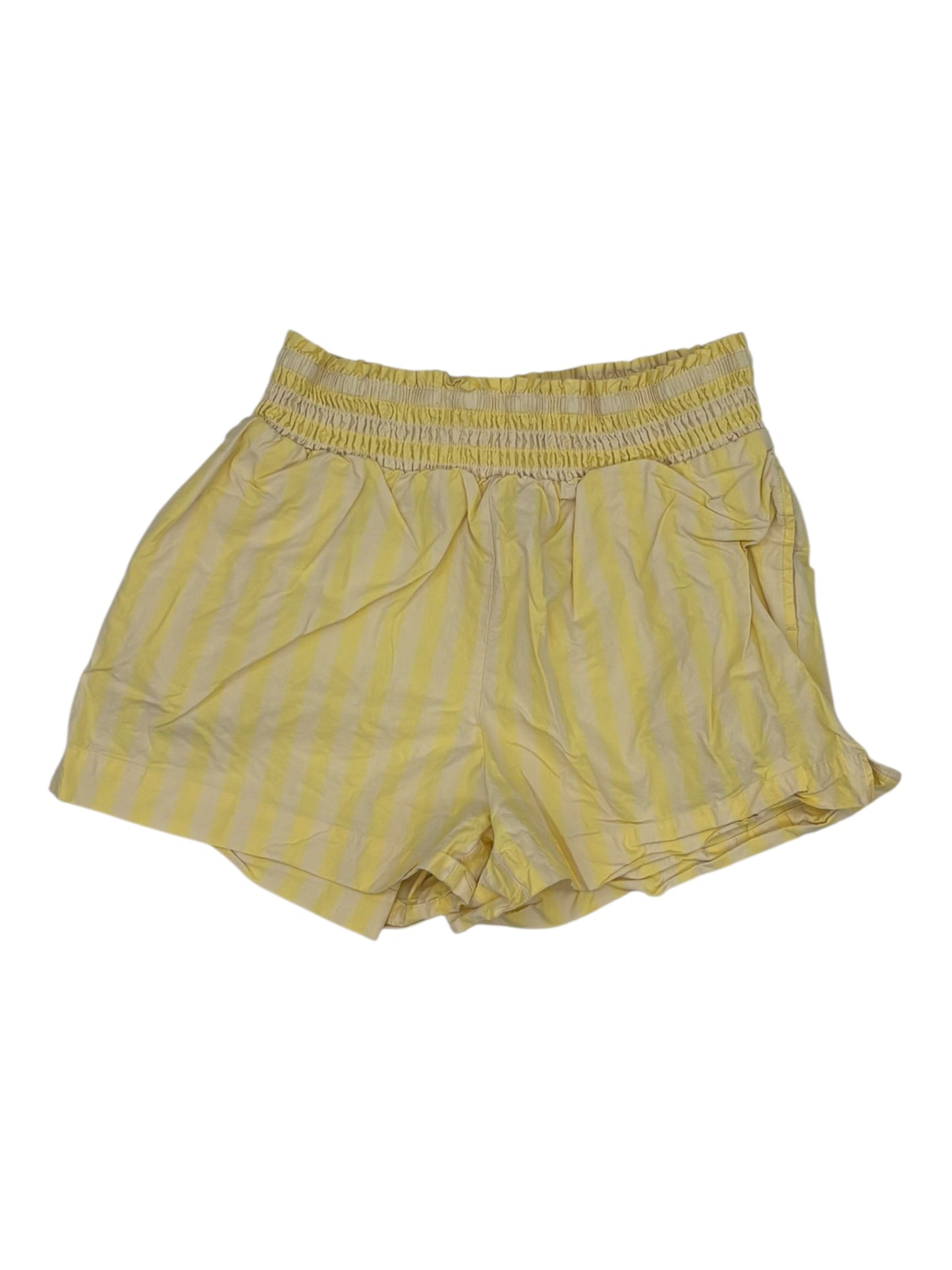 Shorts By A New Day In Cream & Yellow, Size:M