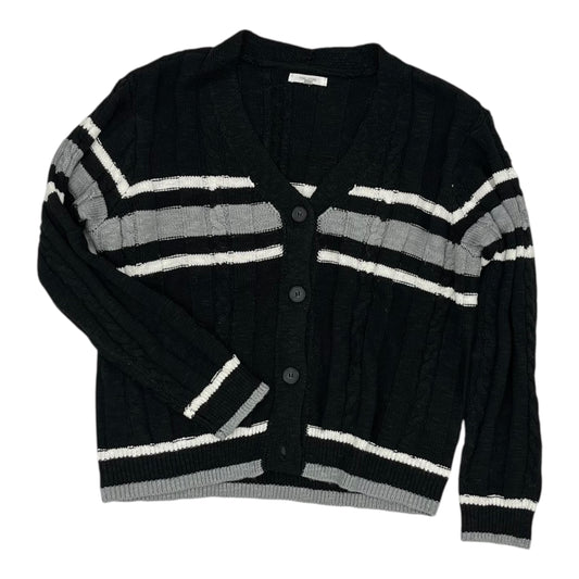 Sweater Cardigan By Maurices In Black, Size:L