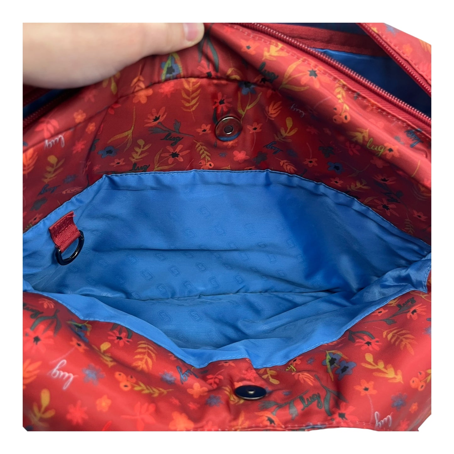 Handbag By Lugg In Orange, Size:Medium