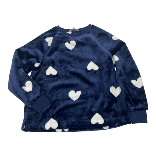 Sweatshirt Crewneck By Loft In Blue, Size:M