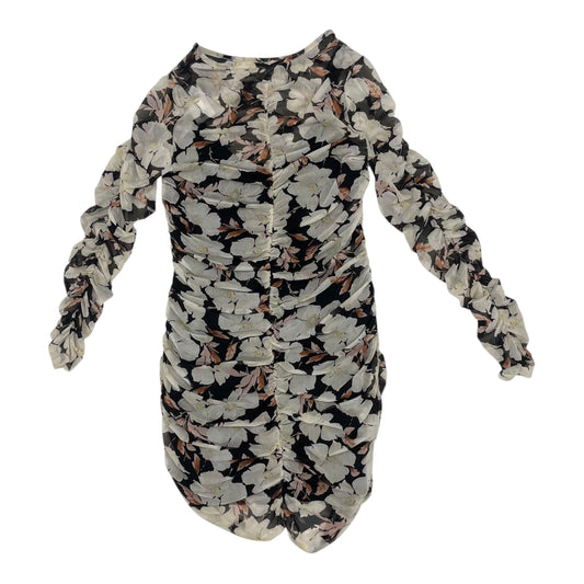 Dress Party Short By Abercrombie And Fitch In Black & Cream, Size:M