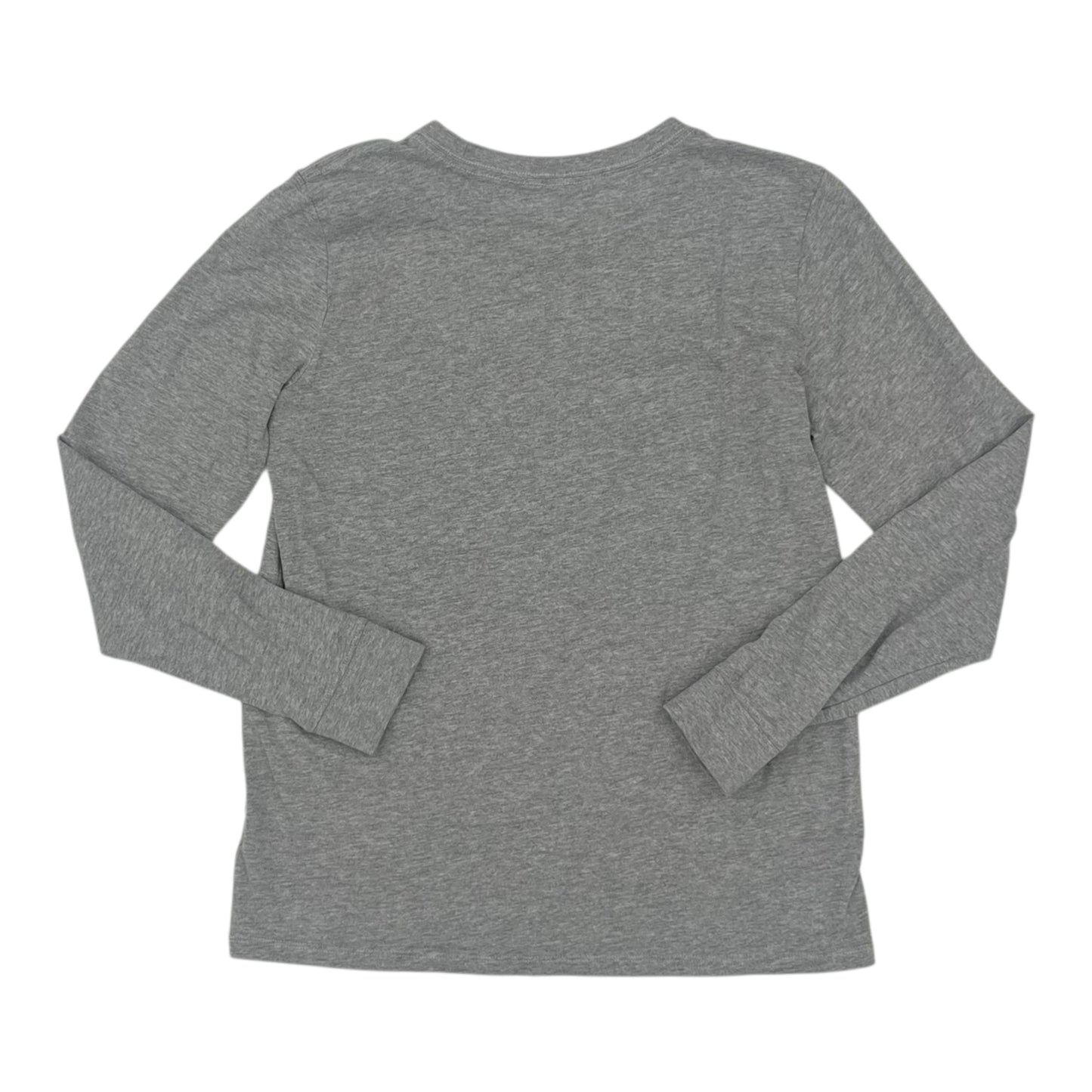 Top Ls Basic By Life Is Good In Grey, Size:M