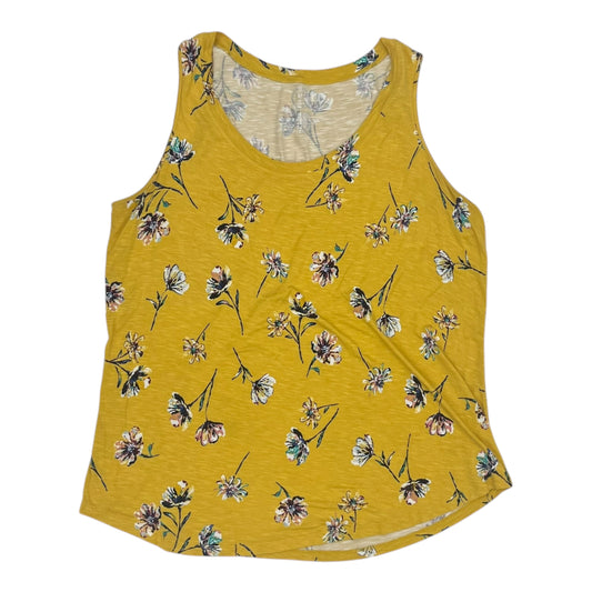 Top Sleeveless By Maurices In Yellow, Size:1X