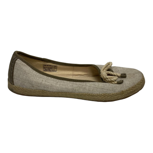 Shoes Designer By Ugg In Cream, Size:8.5