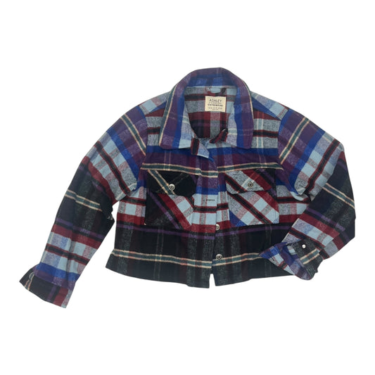 Jacket Shirt By Ashley In Blue, Size:M