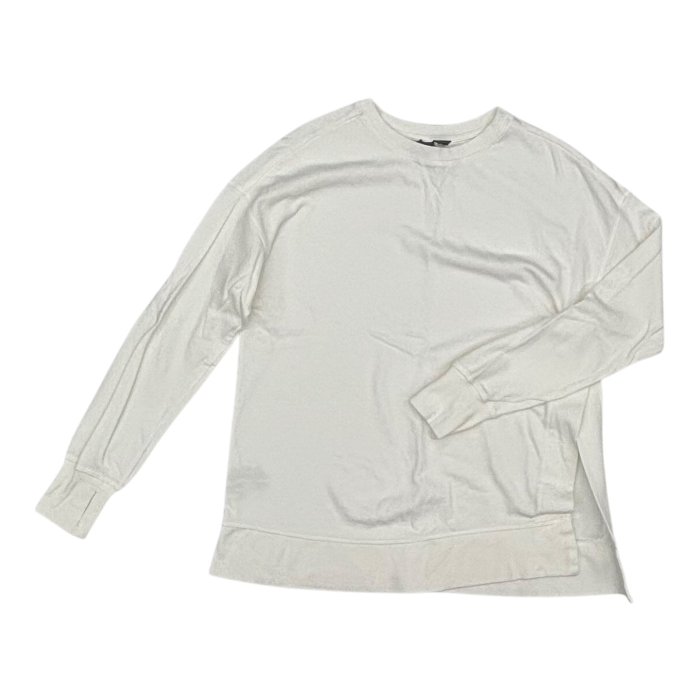 Athletic Top Ls Crewneck By Sweaty Betty In White, Size:Xs