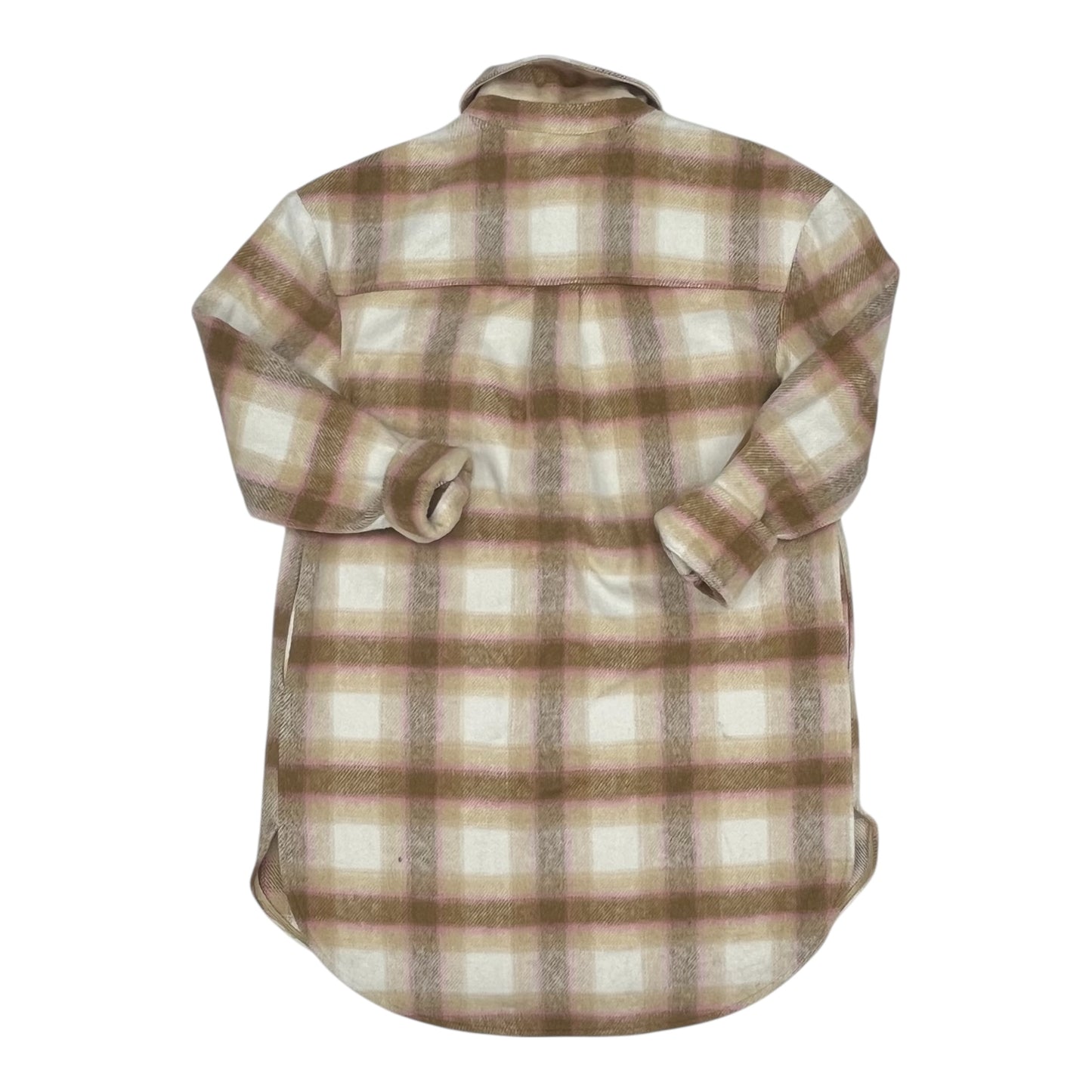 Jacket Shirt By Bp In Cream, Size:S