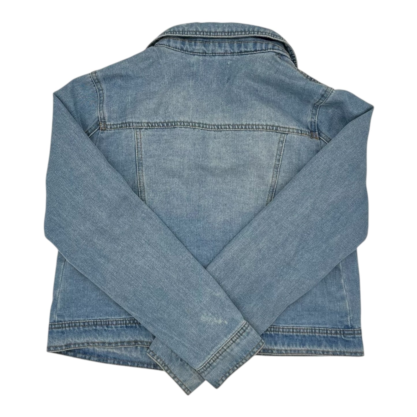 Jacket Denim By Clothes Mentor In Blue Denim, Size:M