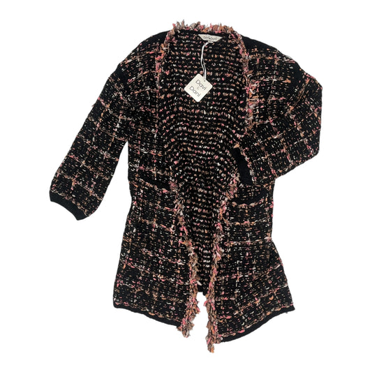 Sweater Cardigan By Davi & Dani In Black, Size:S