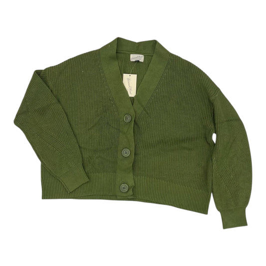 Sweater Cardigan By Universal Thread In Green, Size:Xl