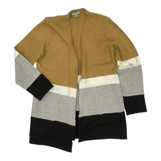 Sweater Cardigan By By Design In Striped Pattern, Size:Xl