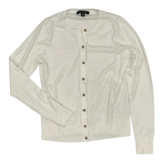Cardigan By Ann Taylor In Cream, Size:S
