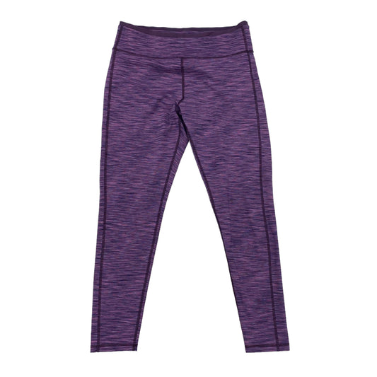 PURPLE TEK GEAR ATHLETIC LEGGINGS, Size XL