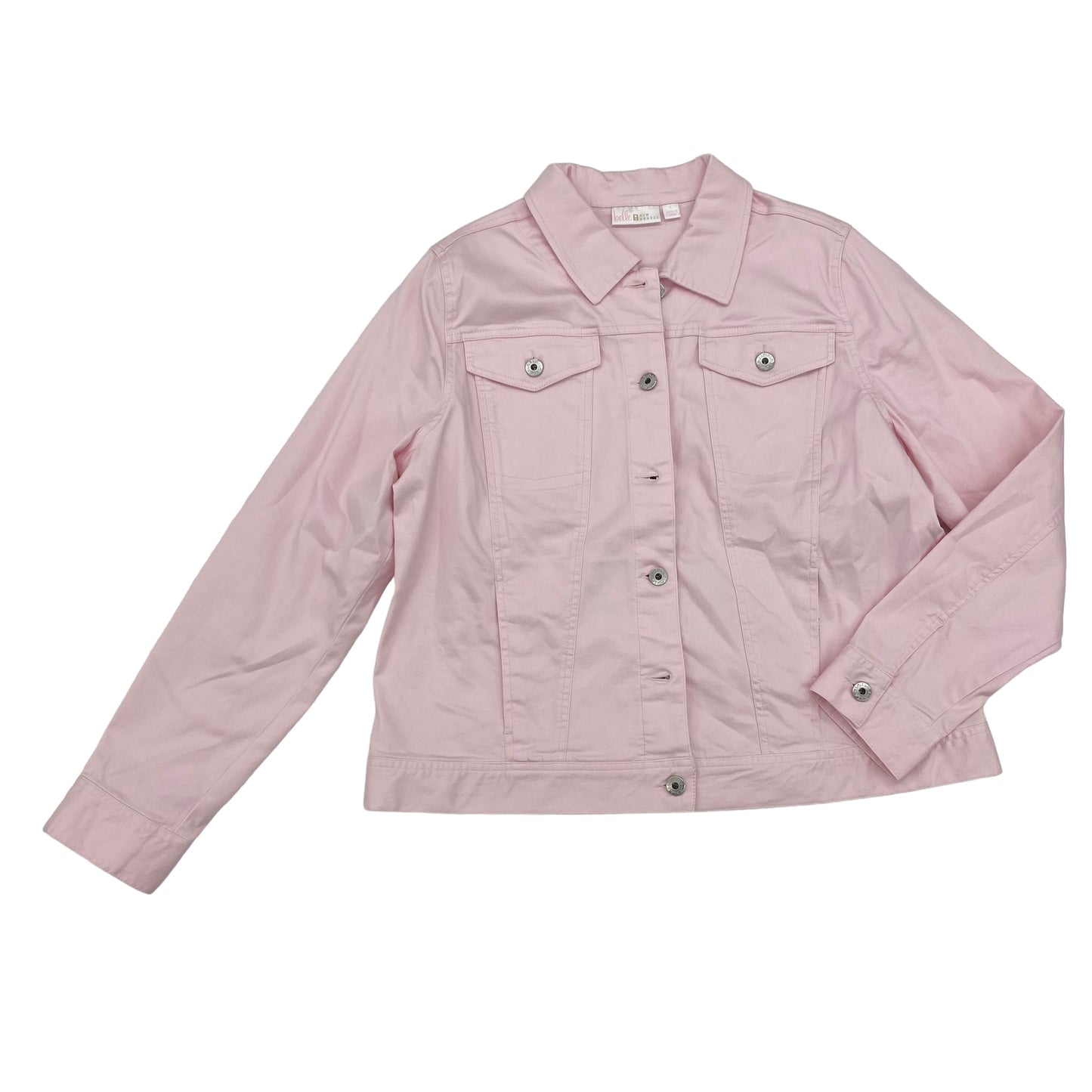 PINK JACKET DENIM by BELLE BY KIM GRAVEL Size:L