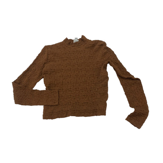 BROWN TOP LS by A NEW DAY Size:S