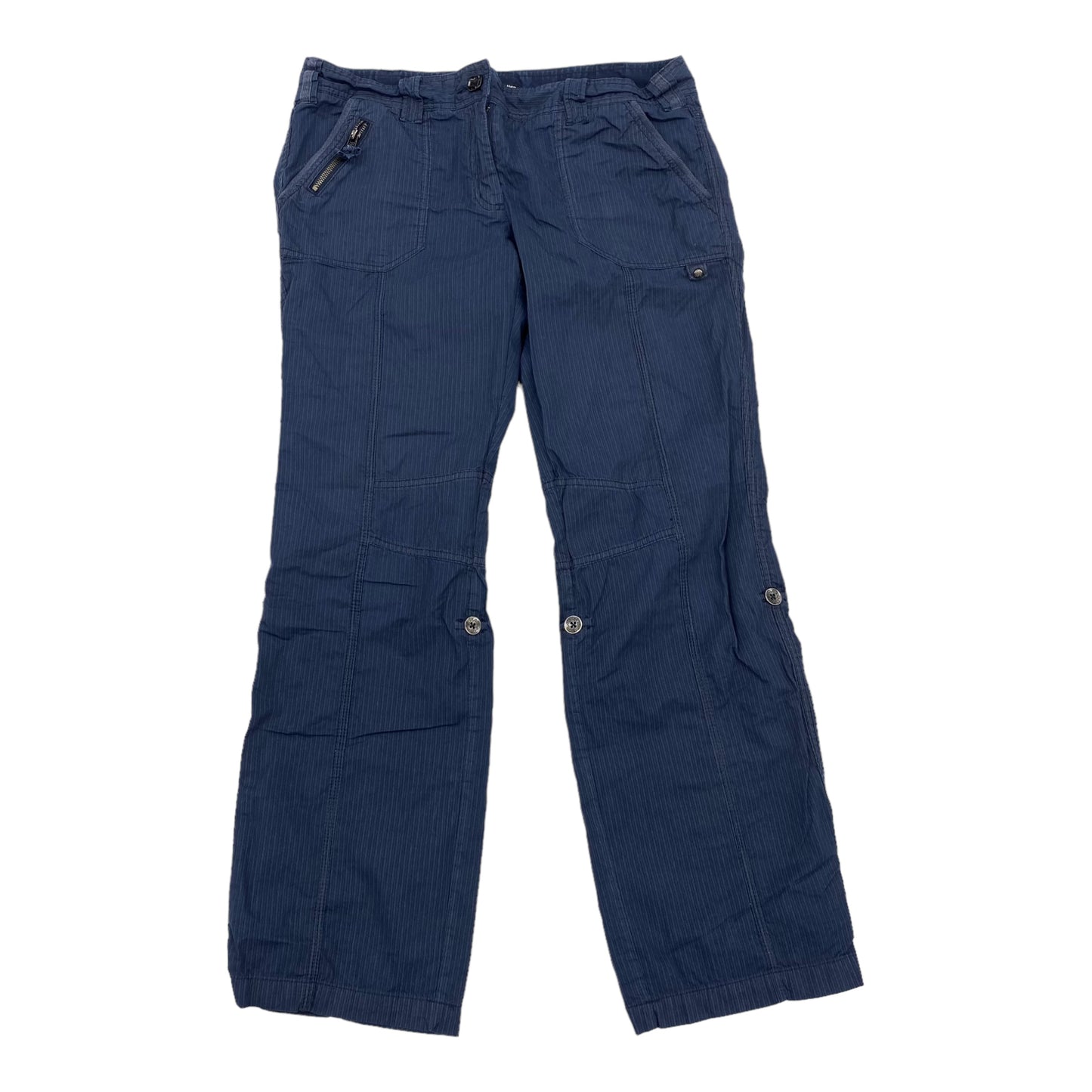 BLUE PANTS CARGO & UTILITY by DALIA COLLECTION Size:10