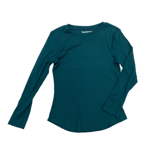 TEAL TOP LS BASIC by WALLFLOWER Size:XL