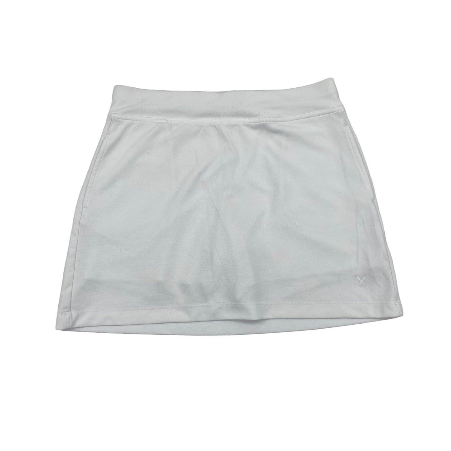 WHITE ATHLETIC SKORT by CALLAWAY Size:S