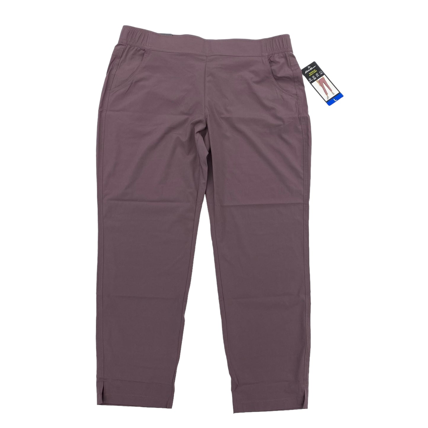 MAUVE ATHLETIC PANTS by EDDIE BAUER Size:L