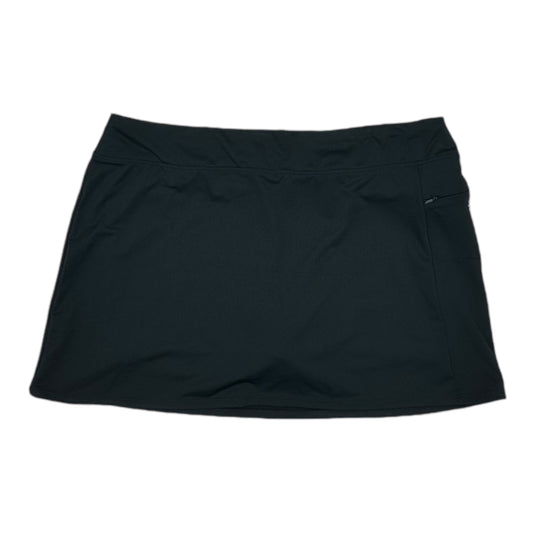 Athletic Skort By Athleta In Black, Size:Xl