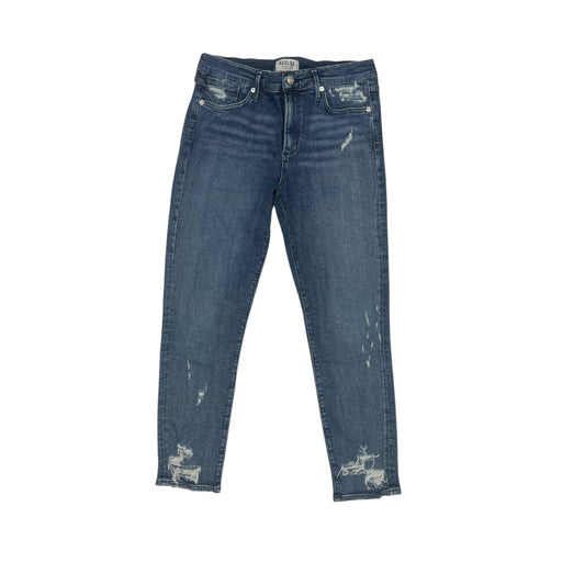 Jeans Skinny By Agolde In Blue Denim, Size:8