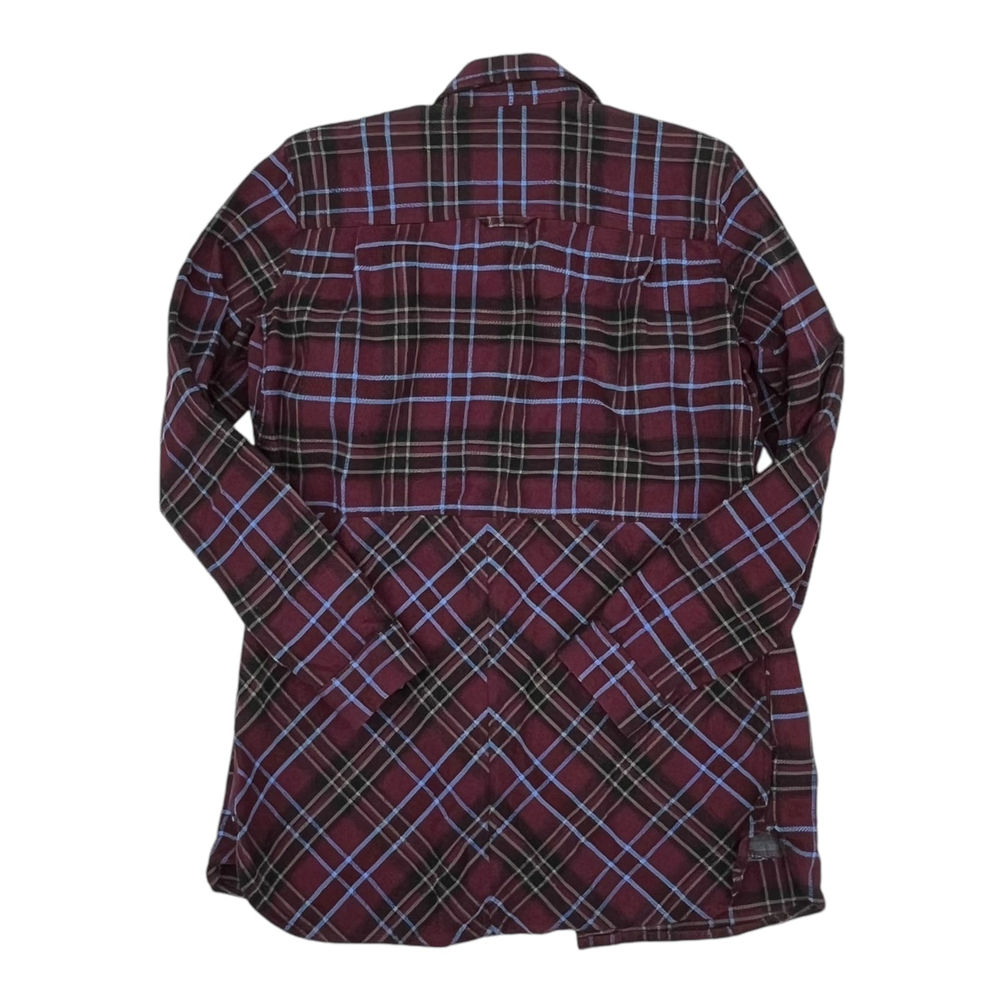 Jacket Shirt By Duluth Trading In Purple, Size:S