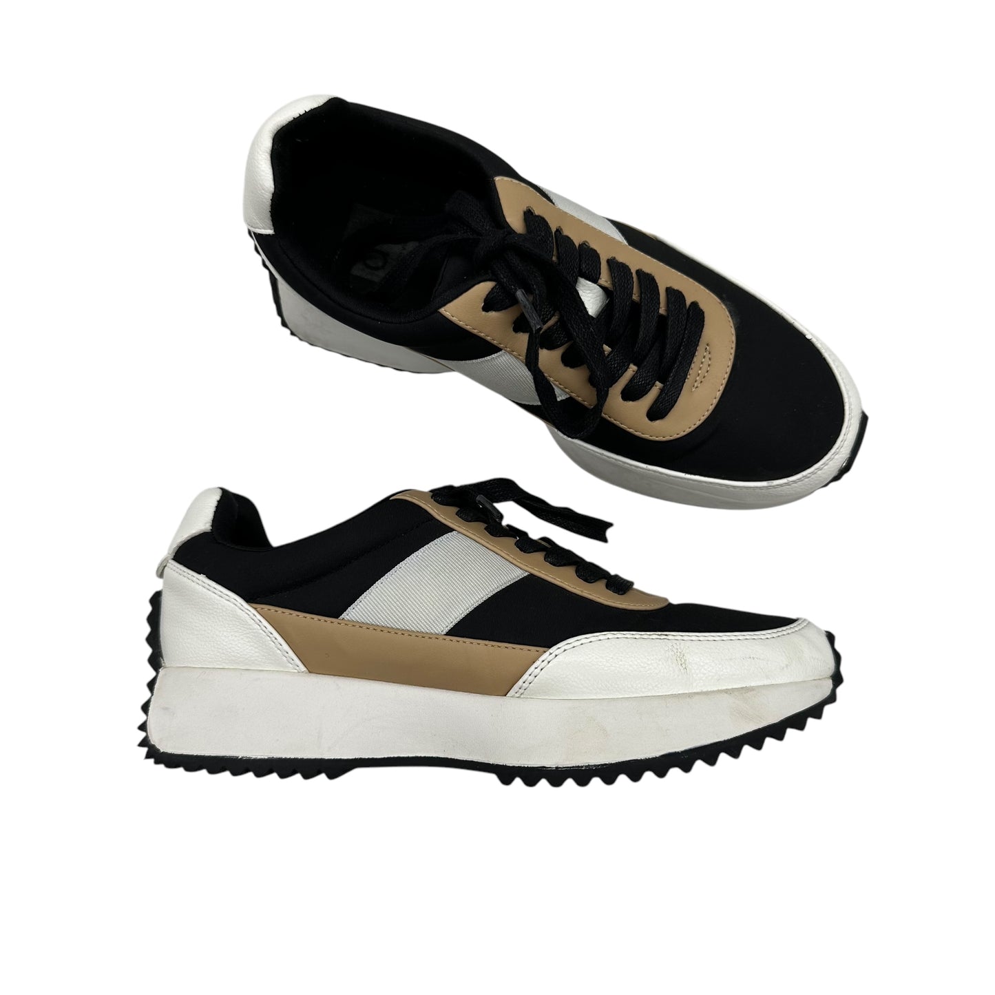 Shoes Sneakers By Dolce Vita In Black & Tan, Size:7.5