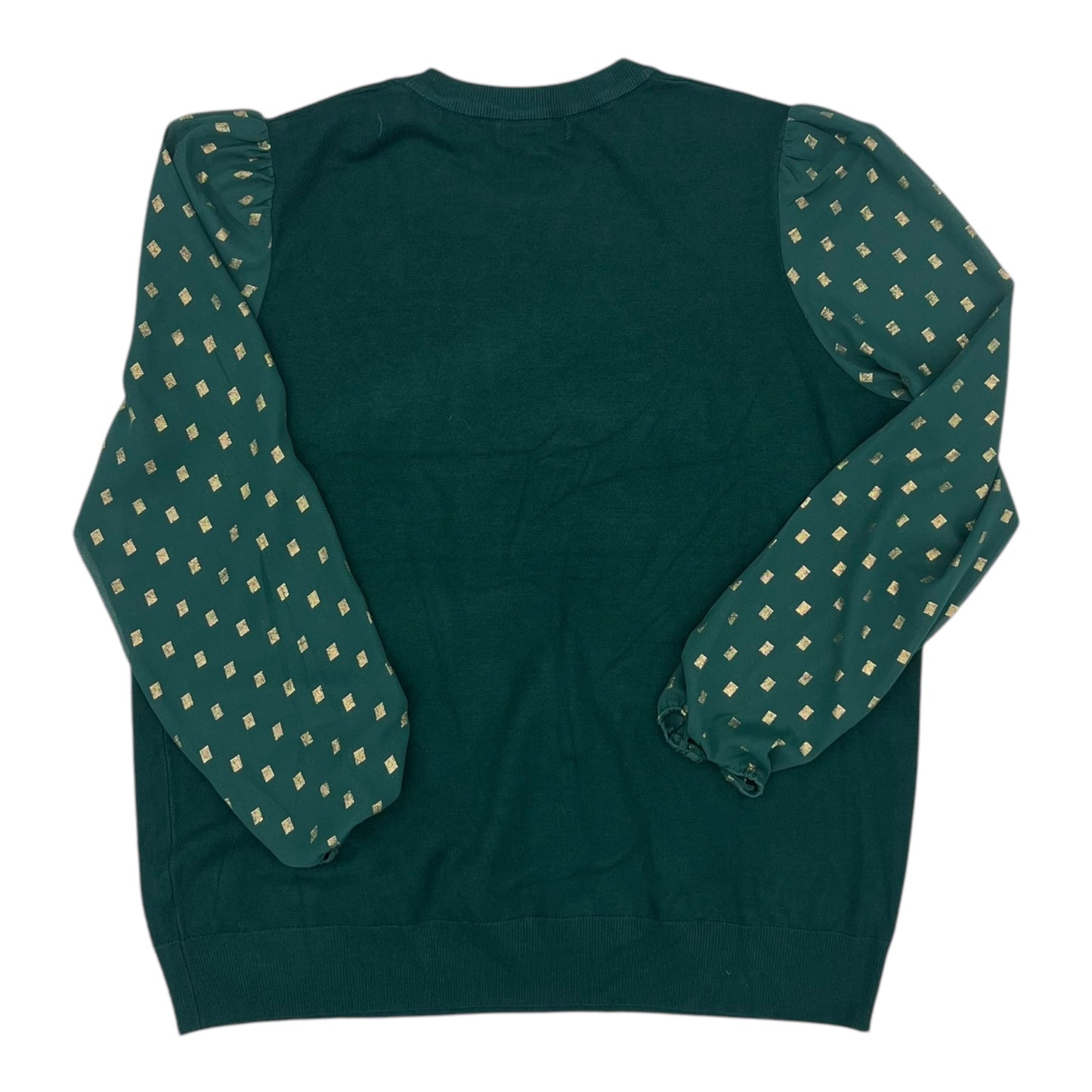 Top Ls By Indigo Blue In Green, Size:1X