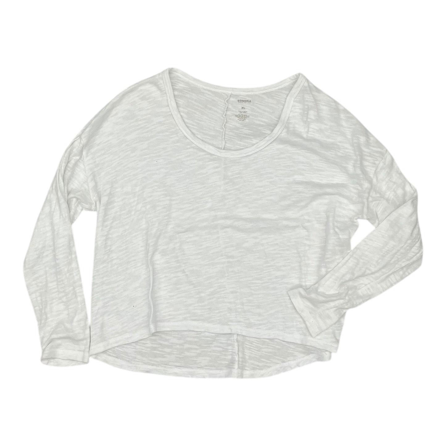 Top Ls By Sonoma In White, Size:Xl