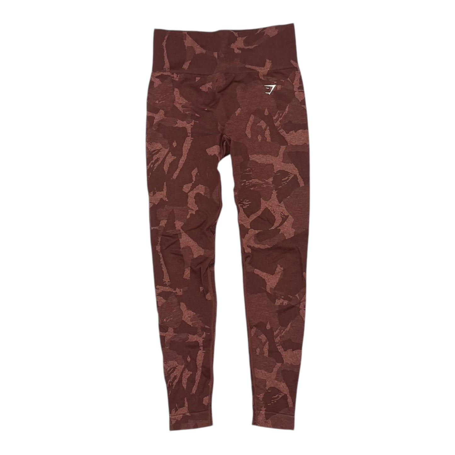 Athletic Leggings By Gym Shark In Brown, Size:S