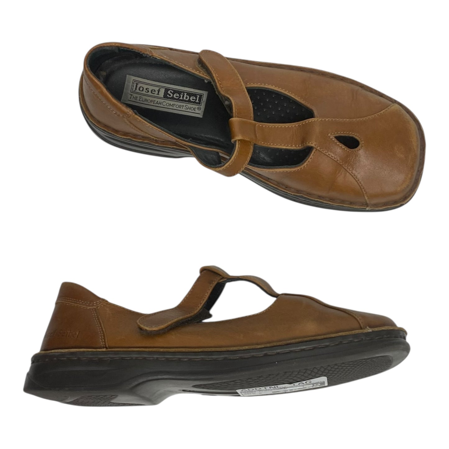 Shoes Flats By Josef Seibel In Brown, Size:6.5