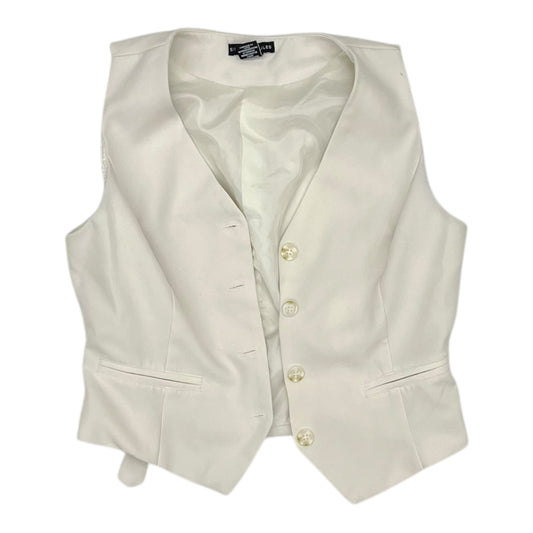 Vest Other By Clothes Mentor In Cream, Size:L