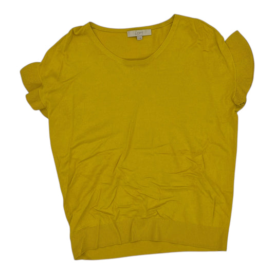 Top Ss By Loft In Yellow, Size:S