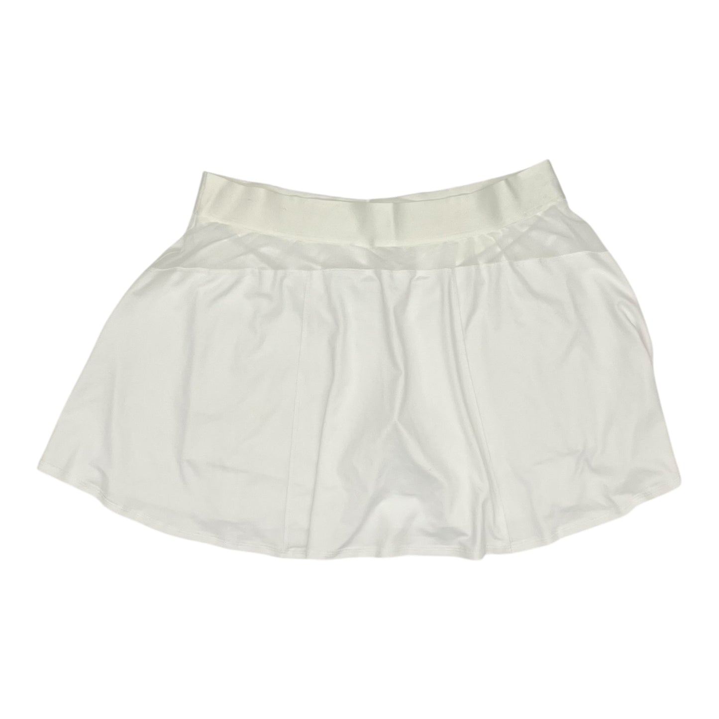 Athletic Skort By Tek Gear In White, Size:1X