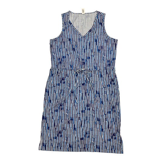 Dress Casual Midi By Clothes Mentor In Blue, Size:Xl