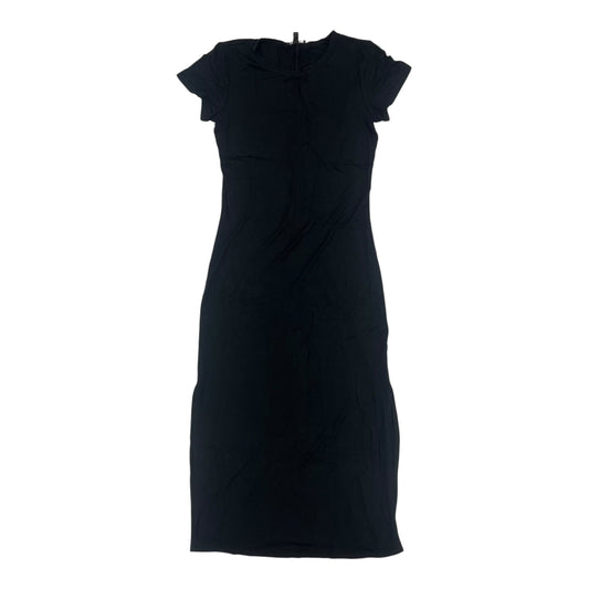 Dress Casual Midi By Express In Black, Size:Xs