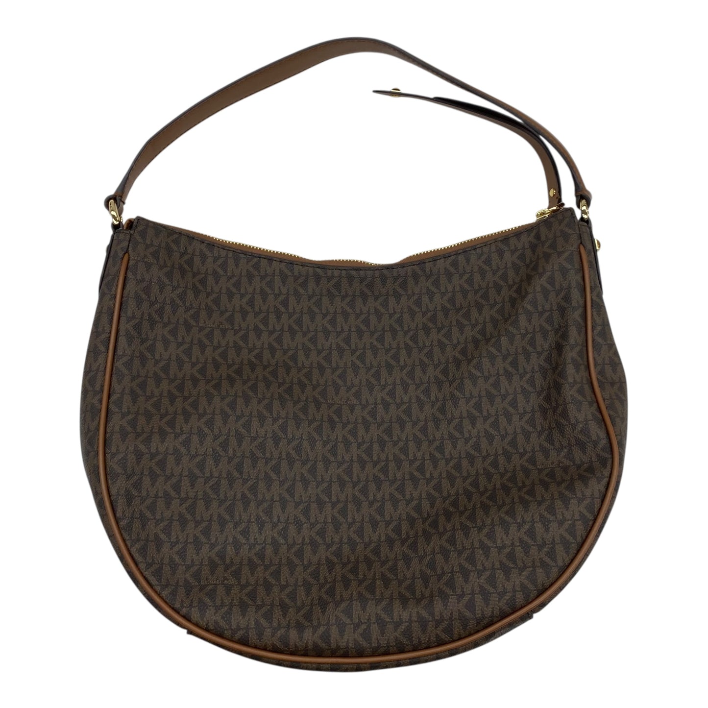Handbag Designer By Michael Kors In Brown, Size:Medium