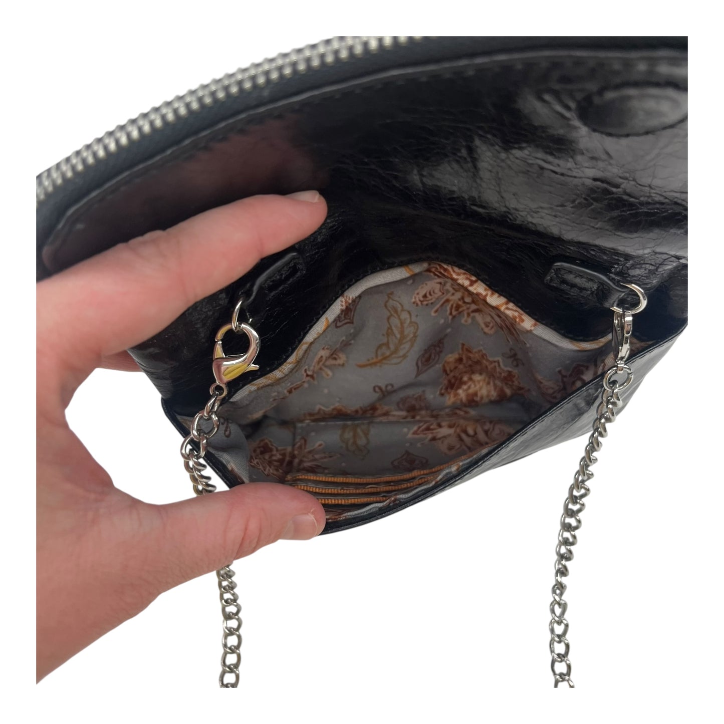 Crossbody Leather By Hobo Intl In Black, Size:Small