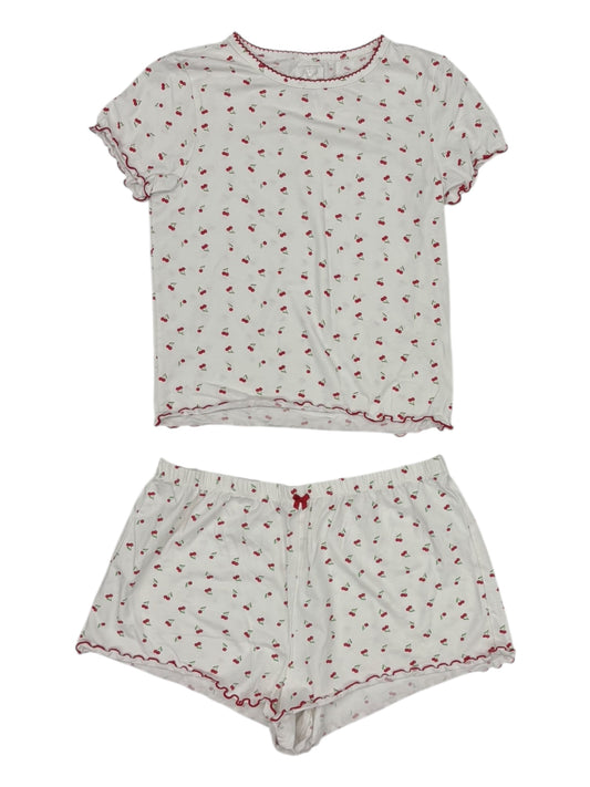 Pajamas 2Pc By Clothes Mentor In Red & White, Size:6