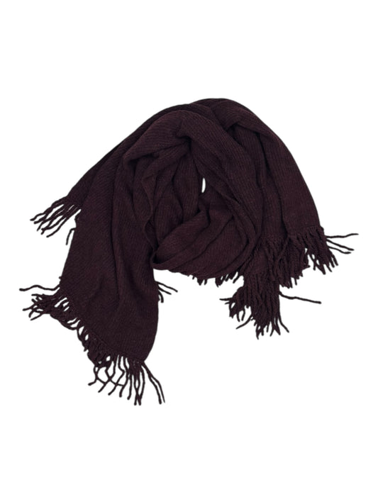 Scarf Winter By Clothes Mentor In Maroon